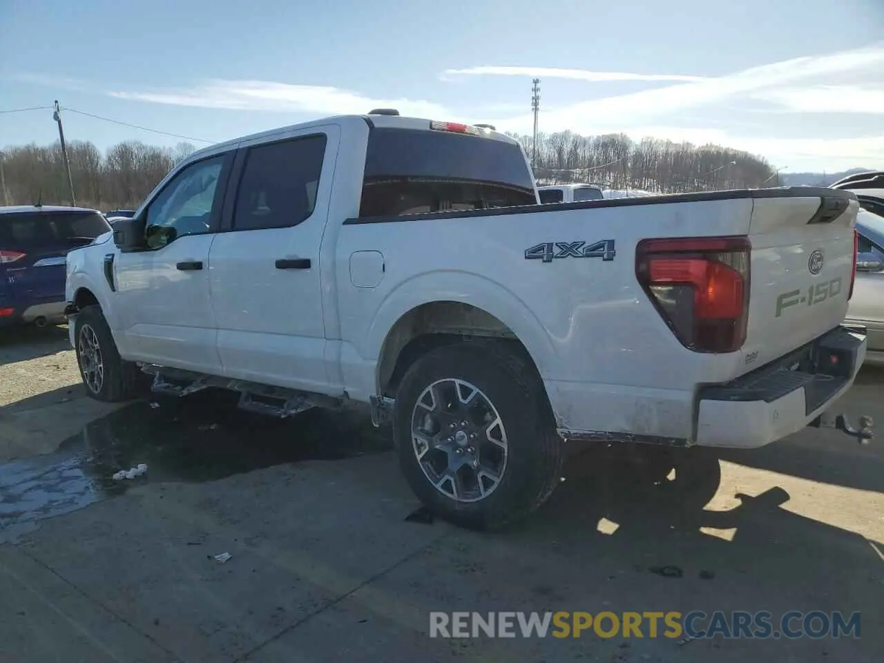 2 fotografías del automóvil dañado 1FTFW2L58RKD20924 FORD F150 STX 2024