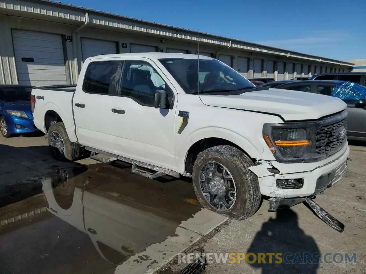 4 fotografías del automóvil dañado 1FTFW2L58RKD20924 FORD F150 STX 2024