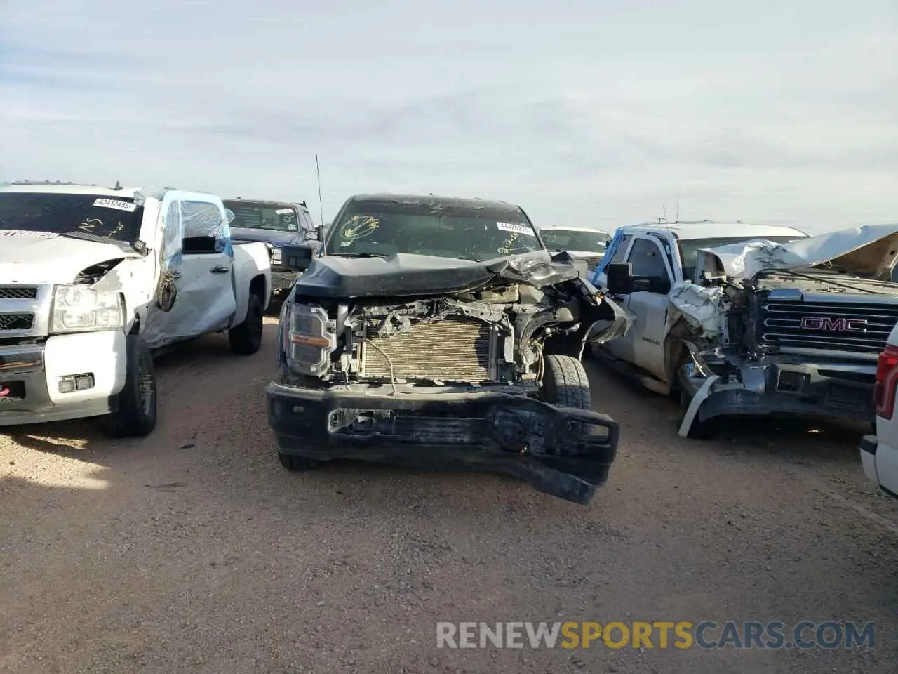 5 fotografías del automóvil dañado 1FTFW2L59RFA46058 FORD F150 STX 2024