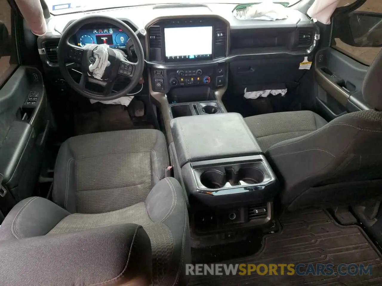 8 fotografías del automóvil dañado 1FTFW2L59RFA46058 FORD F150 STX 2024