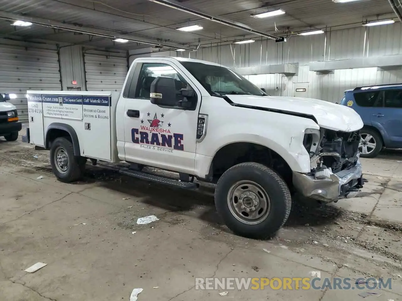 4 fotografías del automóvil dañado 1FDBF2B61KEC55892 FORD F250 2019