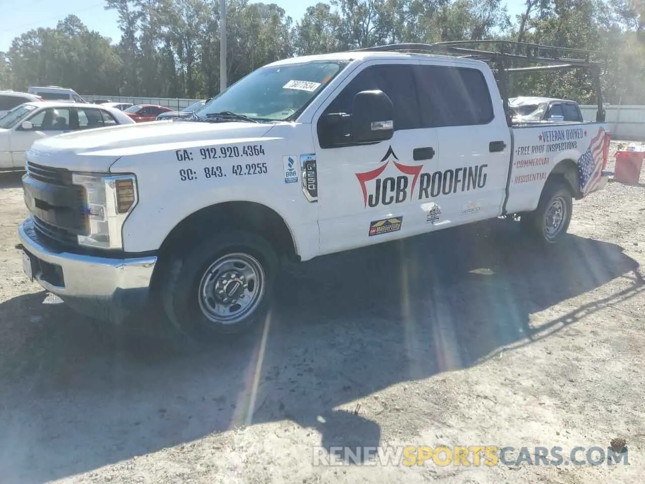 1 fotografías del automóvil dañado 1FT7W2A68KEC55335 FORD F250 2019
