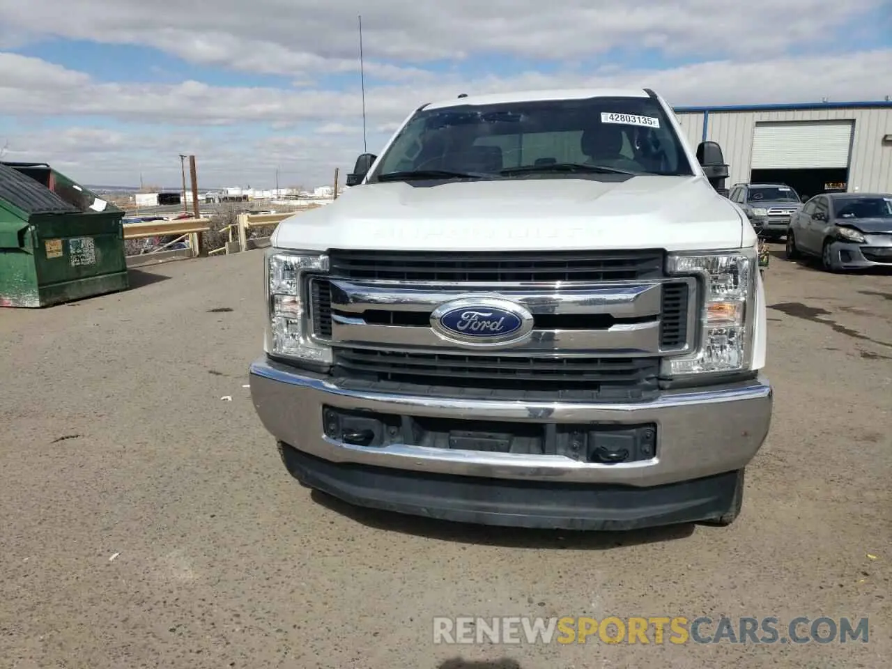5 fotografías del automóvil dañado 1FT7W2B61KED74052 FORD F250 2019