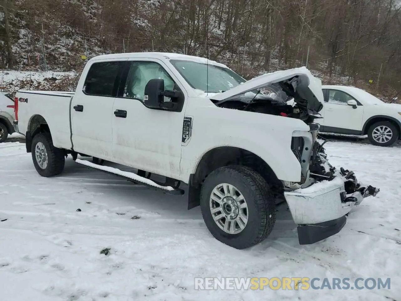 4 fotografías del automóvil dañado 1FT7W2B61KEF14939 FORD F250 2019