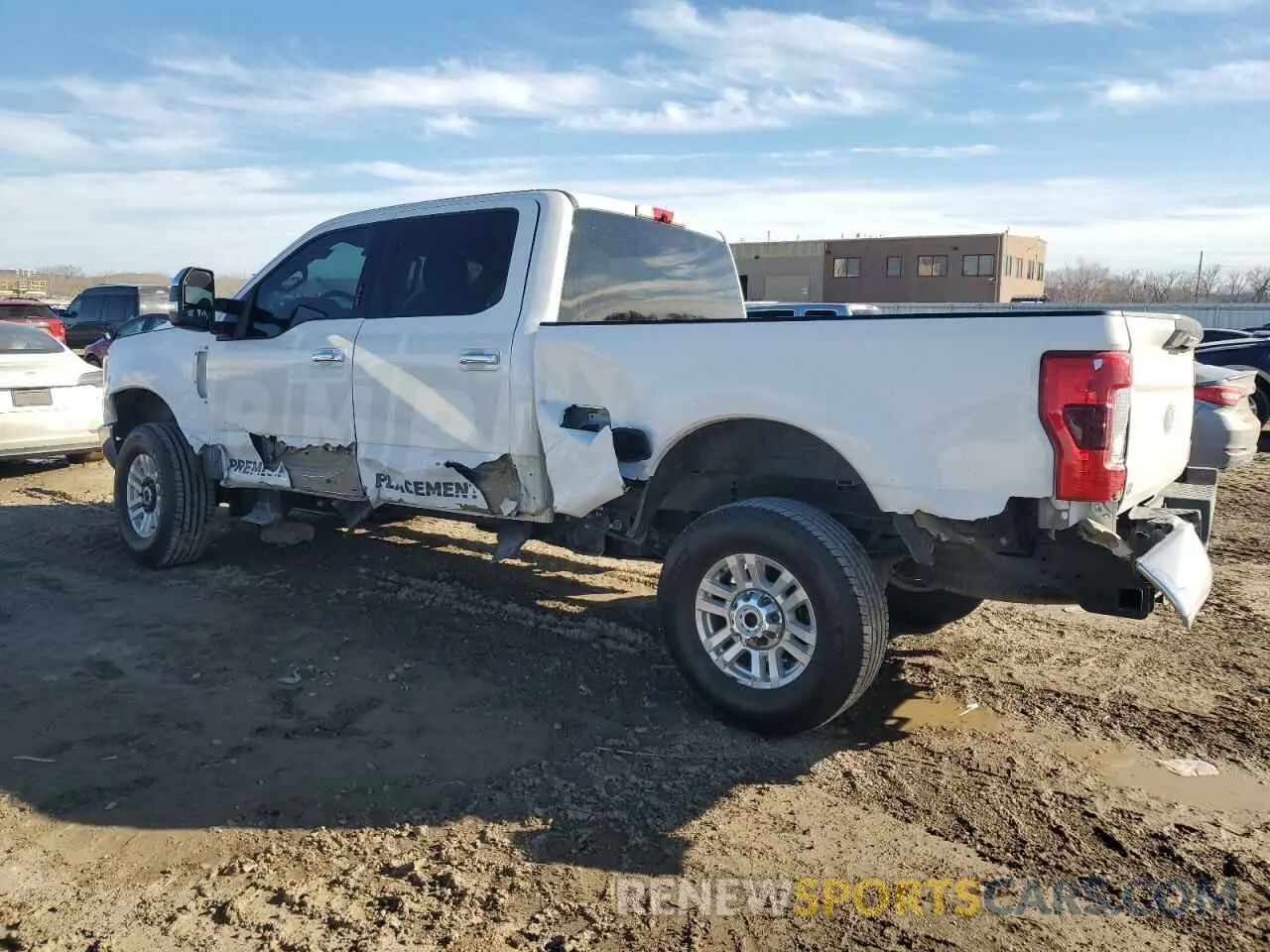 2 fotografías del automóvil dañado 1FT7W2B63KEG86423 FORD F250 2019