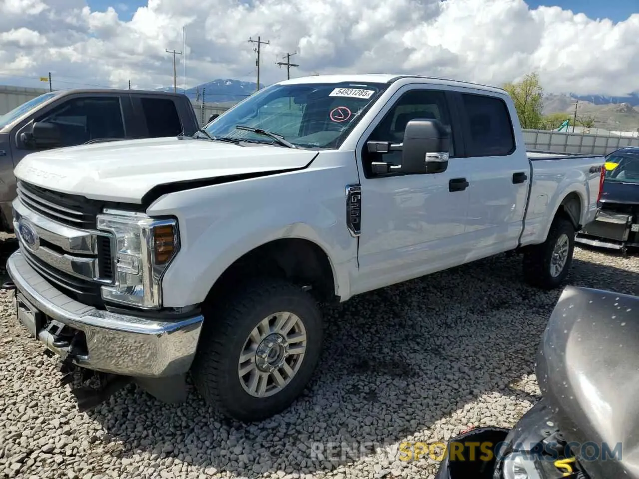 1 fotografías del automóvil dañado 1FT7W2B65KEF65232 FORD F250 2019