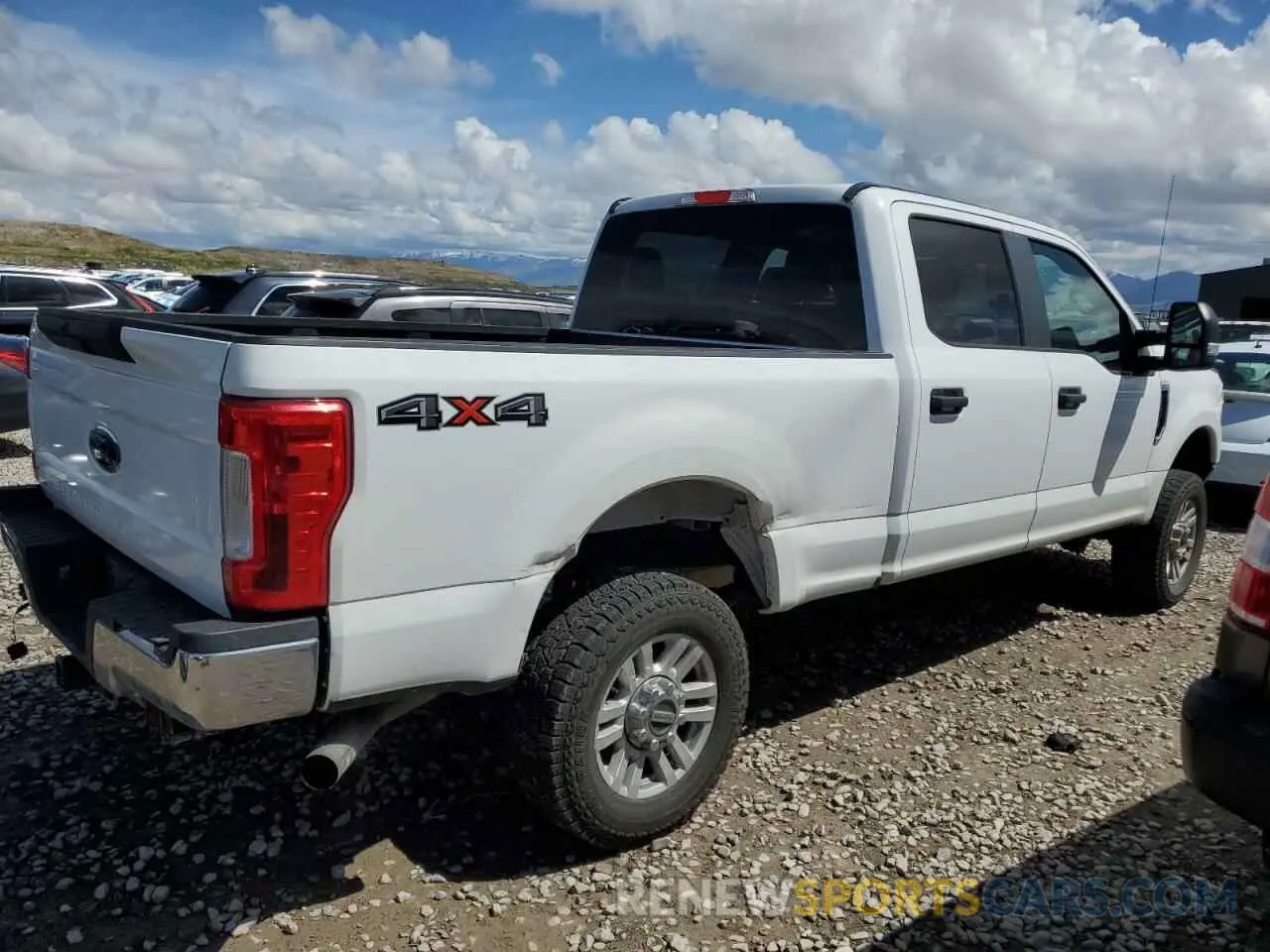 3 fotografías del automóvil dañado 1FT7W2B65KEF65232 FORD F250 2019