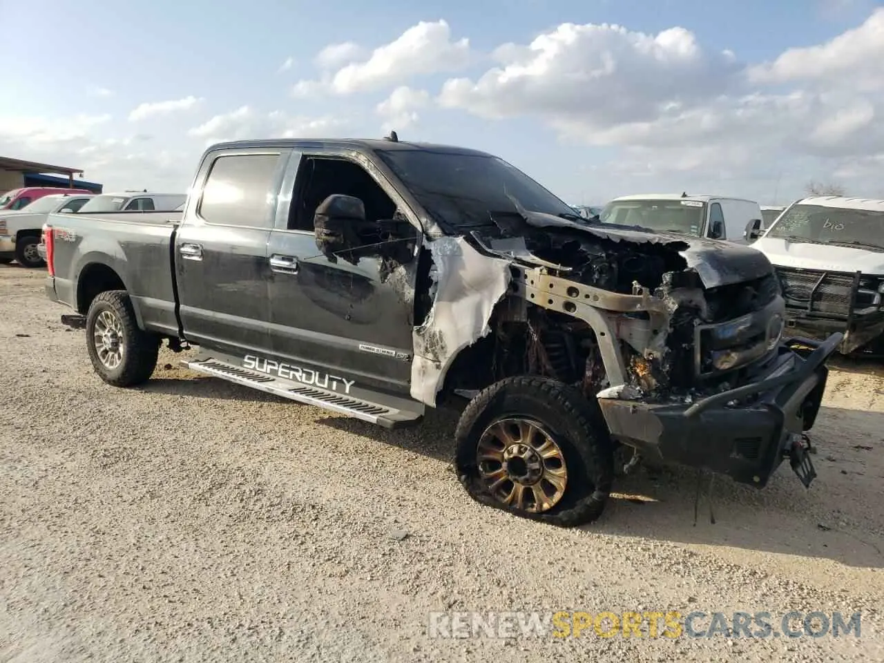 4 fotografías del automóvil dañado 1FT7W2BT1KEC21693 FORD F250 2019