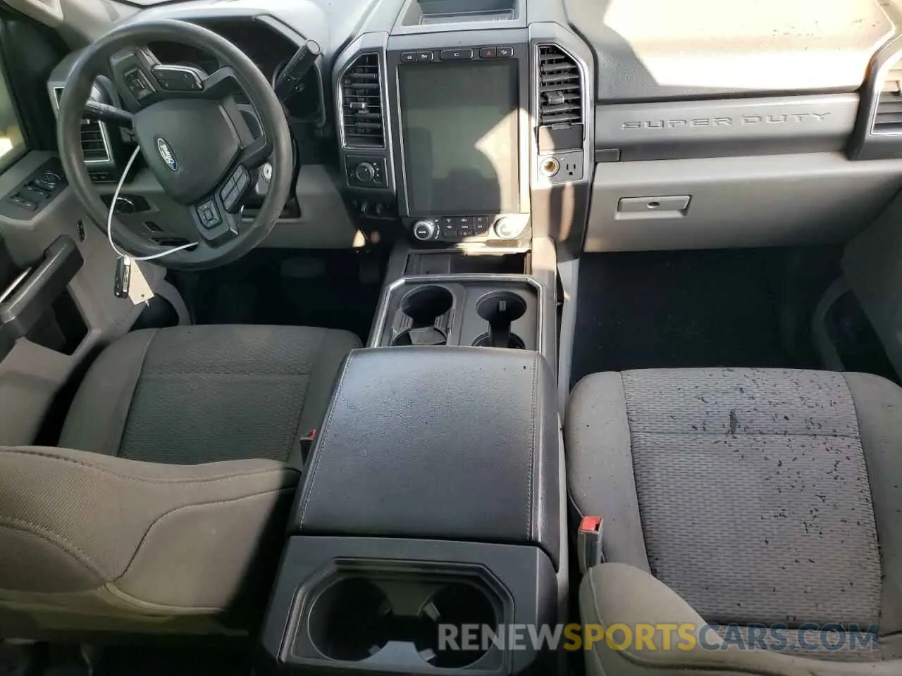 8 fotografías del automóvil dañado 1FT7W2BT1KEC21693 FORD F250 2019