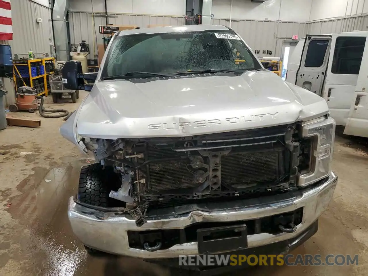 5 fotografías del automóvil dañado 1FT7W2BT2KEF51990 FORD F250 2019