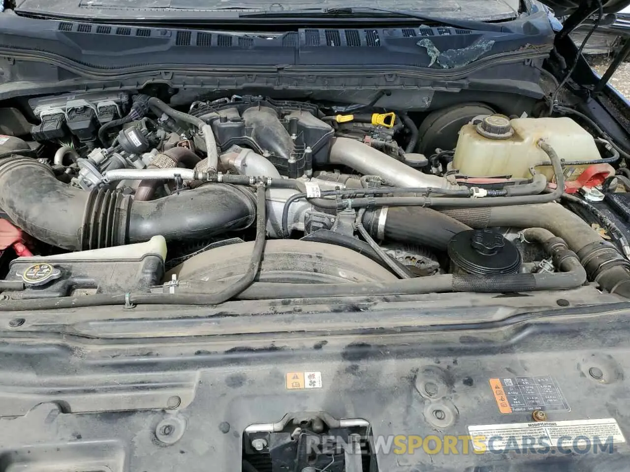 11 fotografías del automóvil dañado 1FT7W2BT3KEF12745 FORD F250 2019
