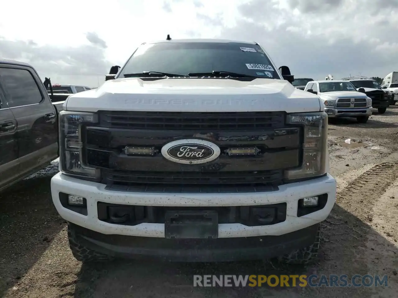 5 fotografías del automóvil dañado 1FT7W2BT4KED10996 FORD F250 2019