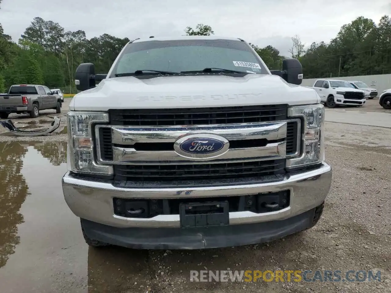 5 fotografías del automóvil dañado 1FT7W2BT5KED75419 FORD F250 2019
