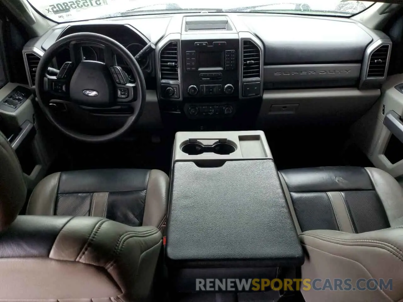8 fotografías del automóvil dañado 1FT7W2BT5KED75419 FORD F250 2019