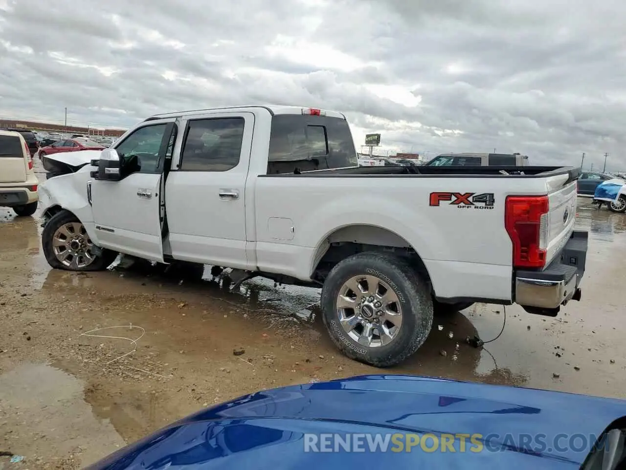 2 fotografías del automóvil dañado 1FT7W2BT5KEE40687 FORD F250 2019