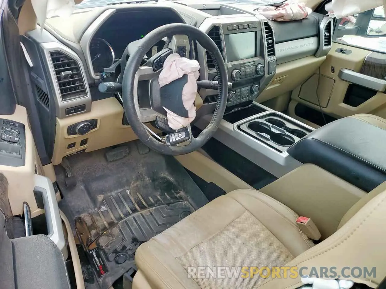 8 fotografías del automóvil dañado 1FT7W2BT5KEE40687 FORD F250 2019