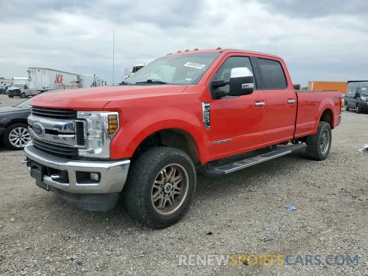 1 fotografías del automóvil dañado 1FT7W2BT6KED81780 FORD F250 2019