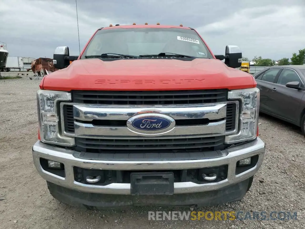 5 fotografías del automóvil dañado 1FT7W2BT6KED81780 FORD F250 2019