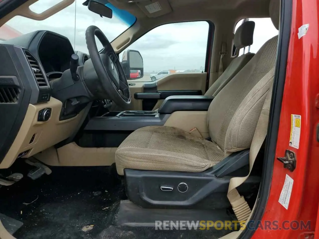 7 fotografías del automóvil dañado 1FT7W2BT6KED81780 FORD F250 2019