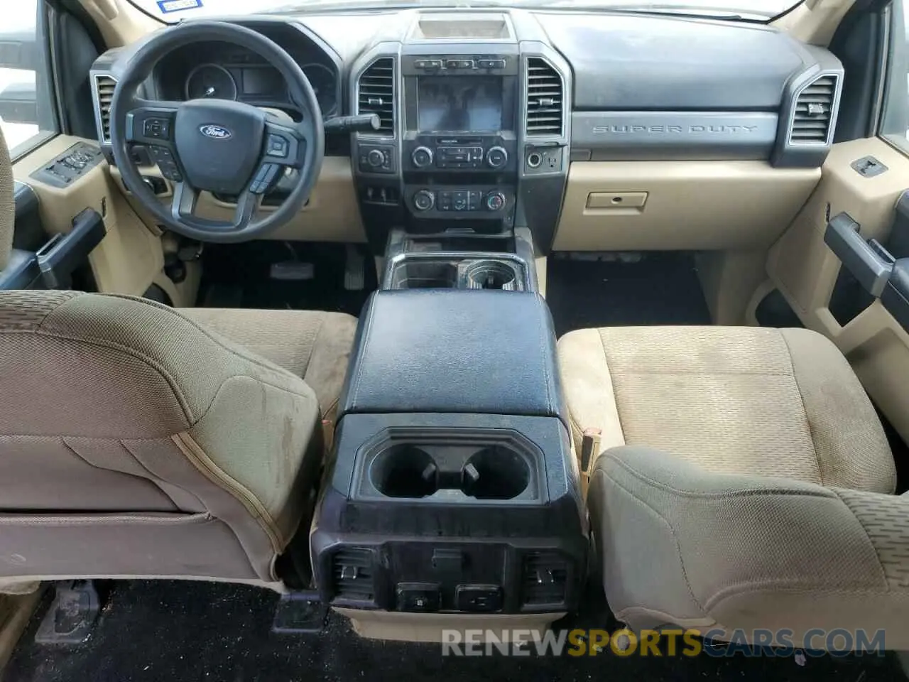 8 fotografías del automóvil dañado 1FT7W2BT6KED81780 FORD F250 2019