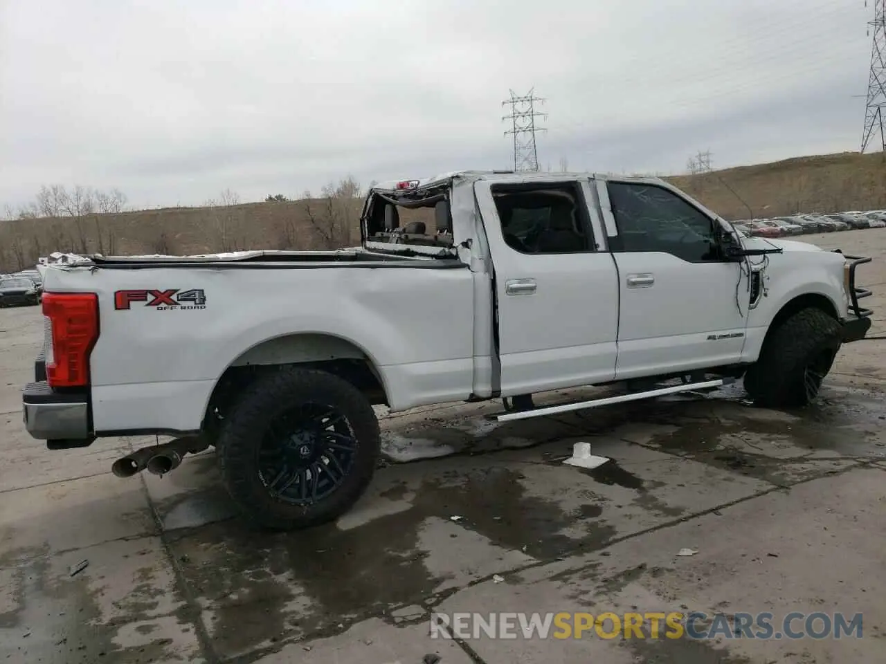 3 fotografías del automóvil dañado 1FT7W2BT6KEG16517 FORD F250 2019