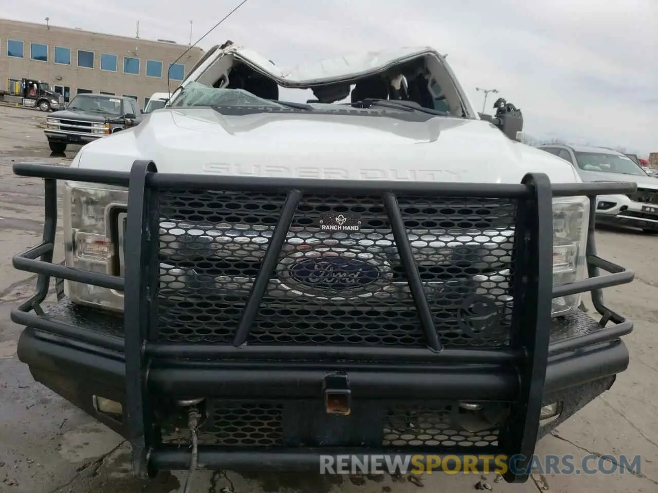 5 fotografías del automóvil dañado 1FT7W2BT6KEG16517 FORD F250 2019