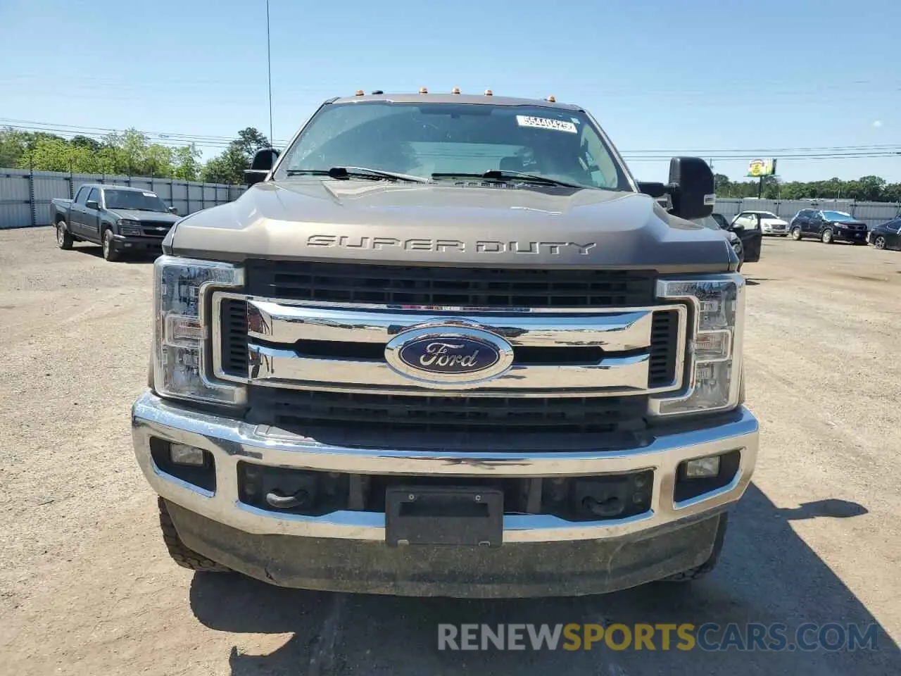 5 fotografías del automóvil dañado 1FT7W2BT6KEG30692 FORD F250 2019