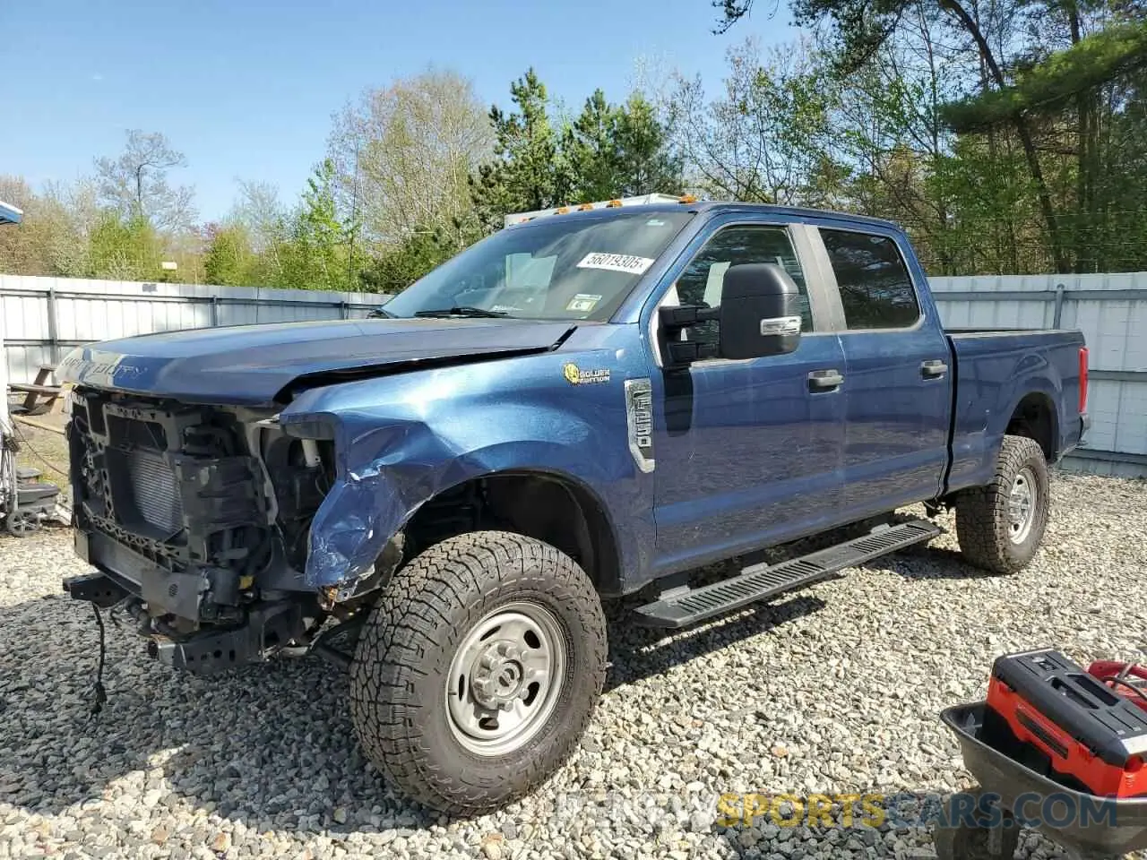 1 fotografías del automóvil dañado 1FT7W2BT7KEG22410 FORD F250 2019