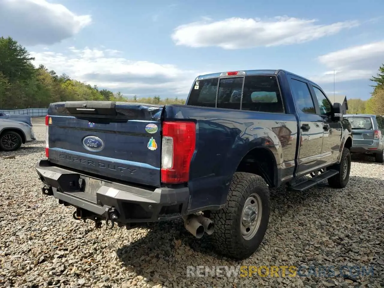 3 fotografías del automóvil dañado 1FT7W2BT7KEG22410 FORD F250 2019