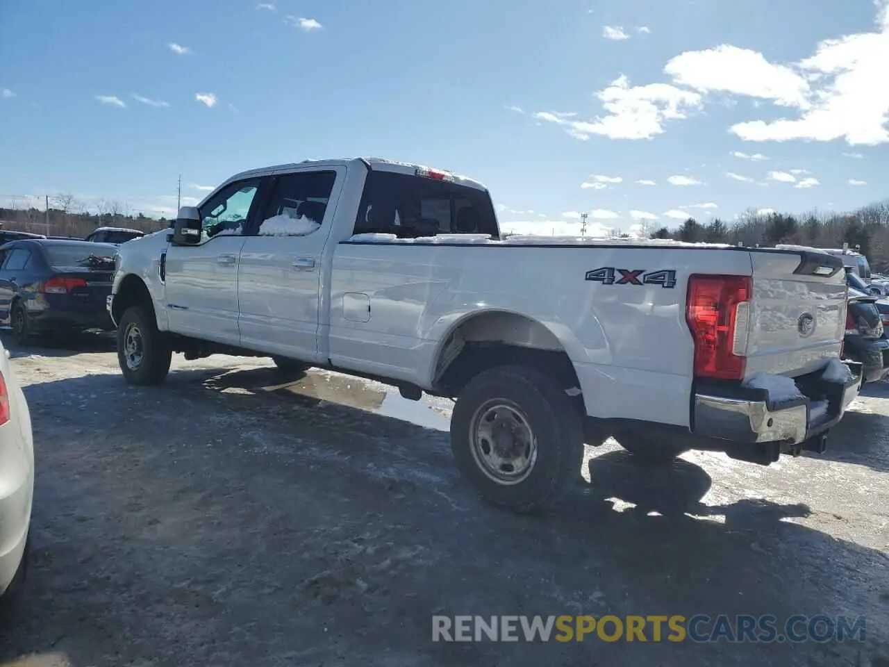 2 fotografías del automóvil dañado 1FT7W2BT8KEF41531 FORD F250 2019