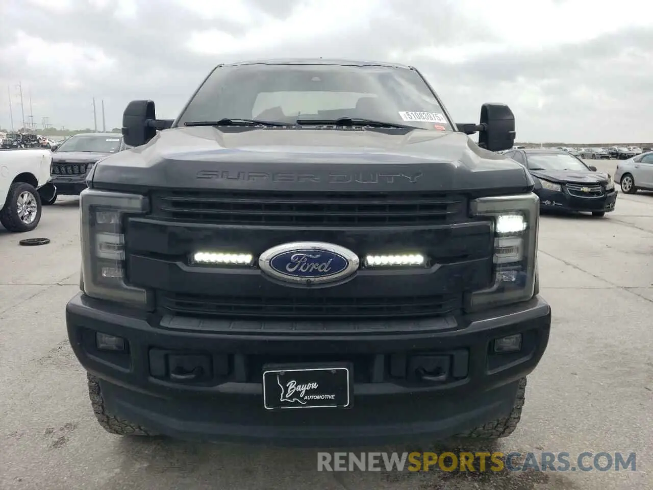 5 fotografías del automóvil dañado 1FT7W2BT8KEG83331 FORD F250 2019