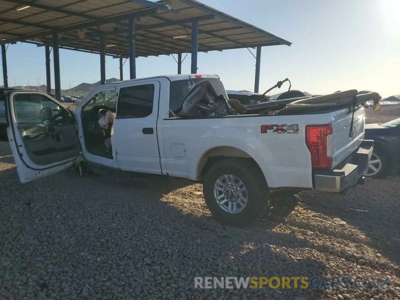 2 fotografías del automóvil dañado 1FT7W2BTXKEE90596 FORD F250 2019