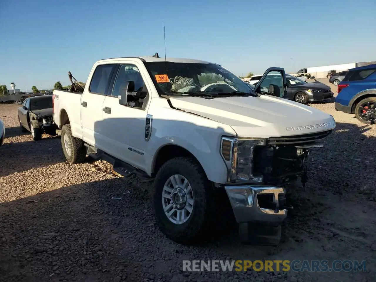 4 fotografías del automóvil dañado 1FT7W2BTXKEE90596 FORD F250 2019