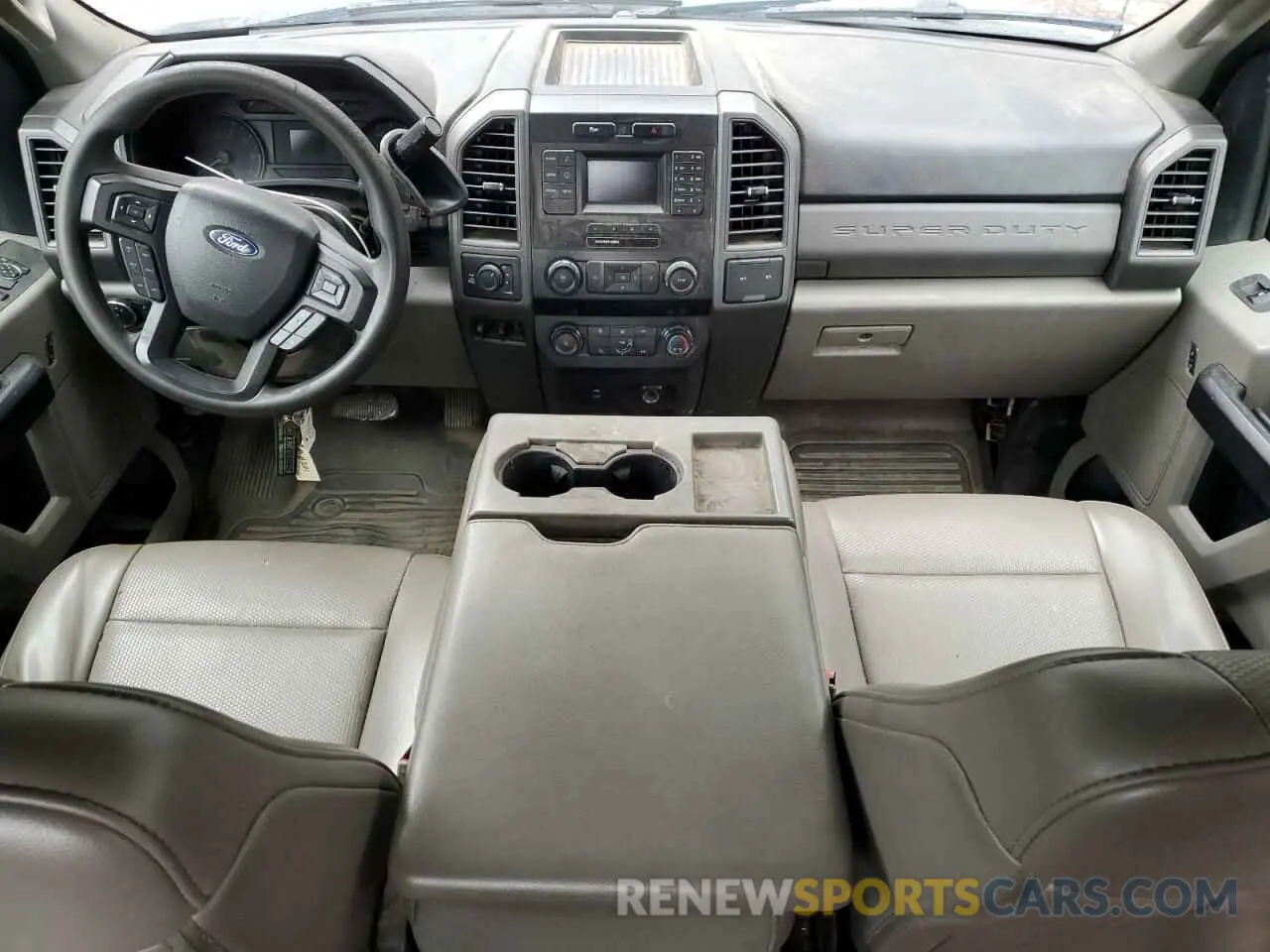 8 fotografías del automóvil dañado 1FT7X2B60KEE89786 FORD F250 2019