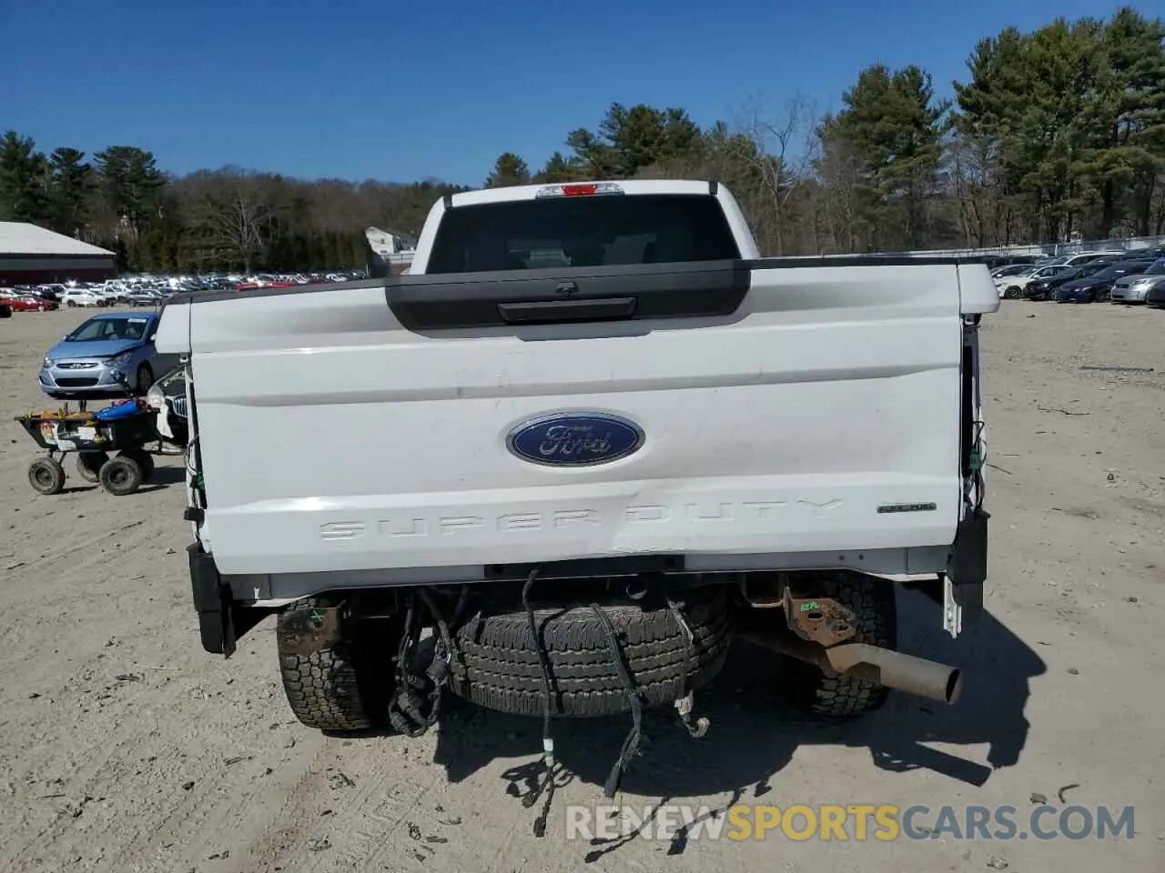 6 fotografías del automóvil dañado 1FT7X2B62KED38206 FORD F250 2019