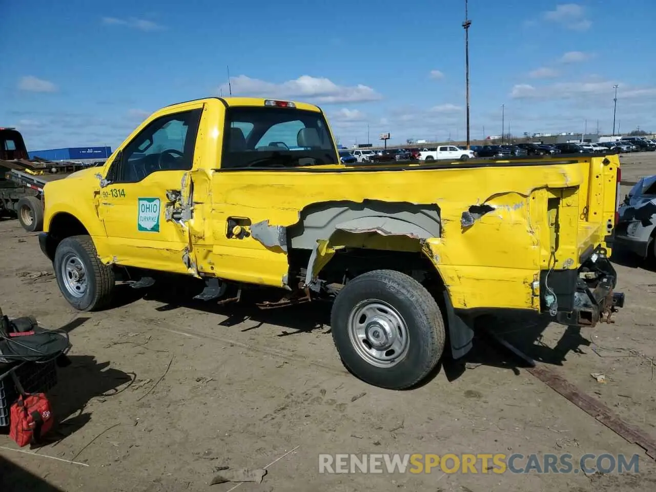 2 fotografías del automóvil dañado 1FTBF2B60KEG24939 FORD F250 2019