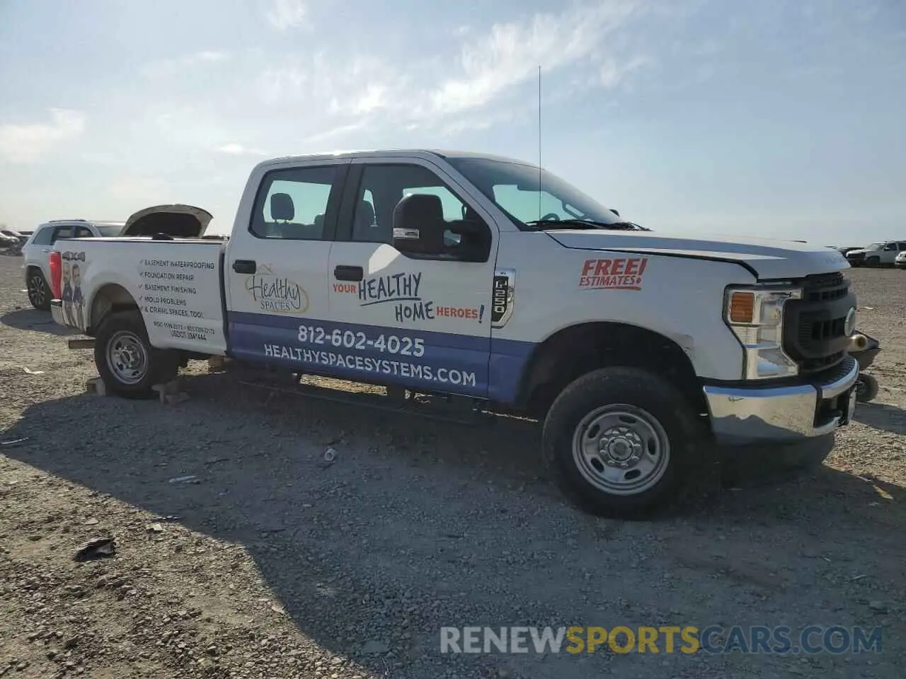4 fotografías del automóvil dañado 1FT7W2B60LEE88240 FORD F250 2020