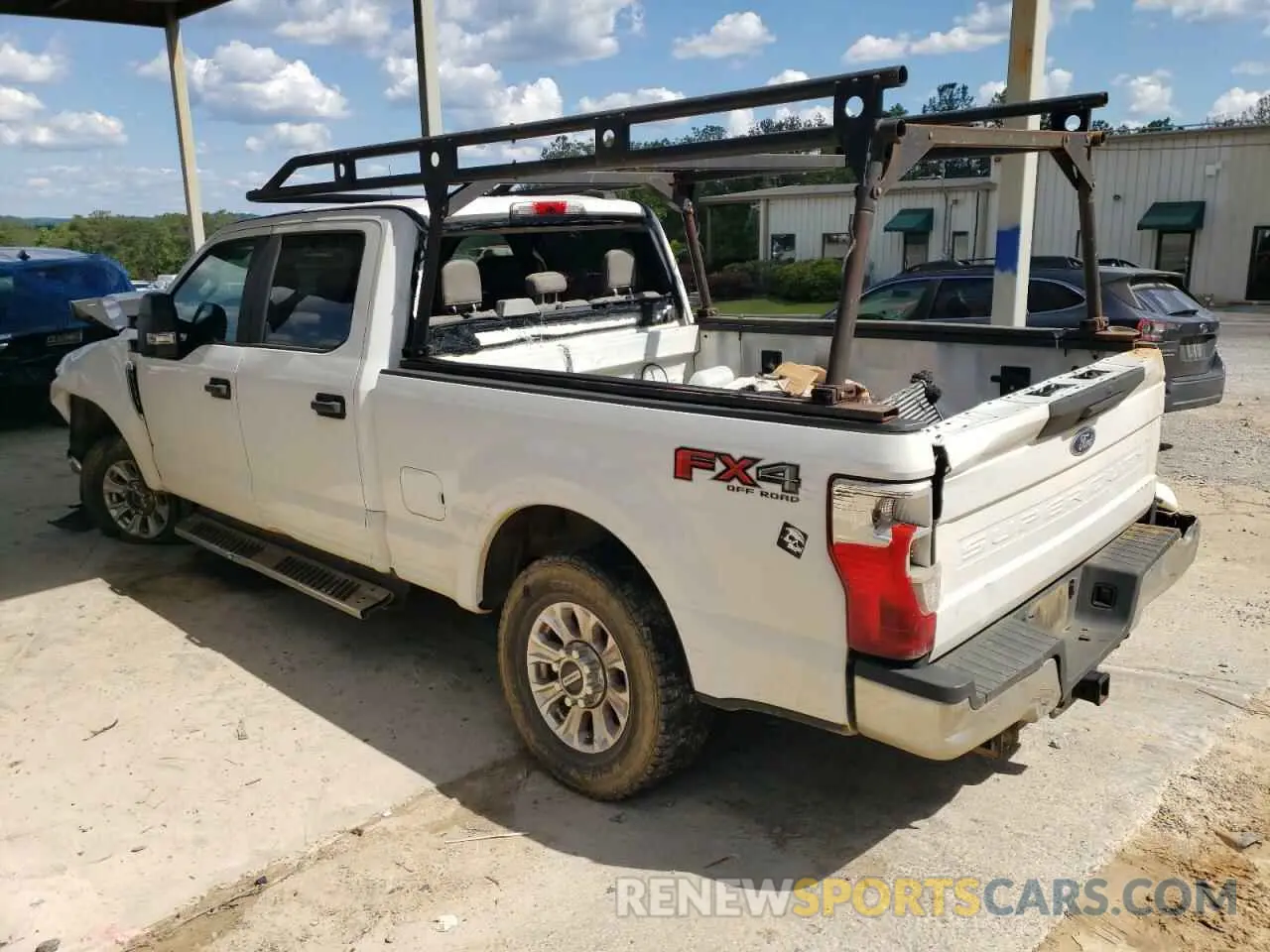 2 fotografías del automóvil dañado 1FT7W2B68LEC85578 FORD F250 2020