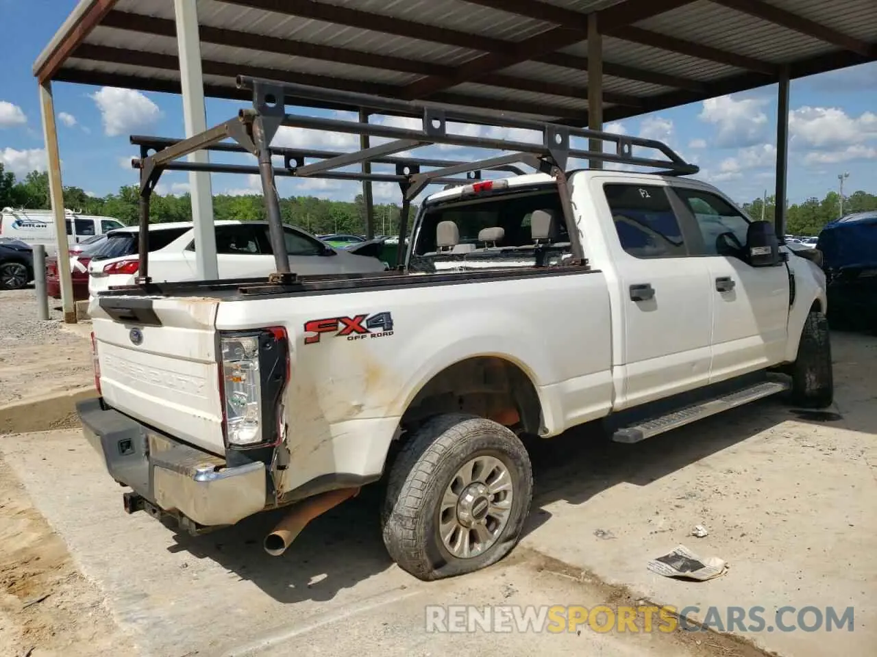 3 fotografías del automóvil dañado 1FT7W2B68LEC85578 FORD F250 2020