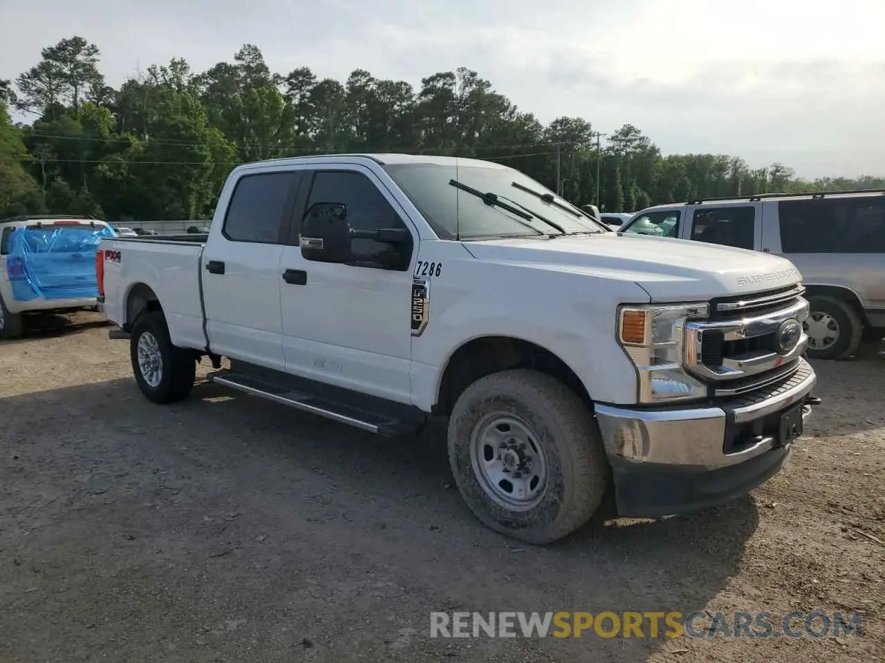 4 fotografías del automóvil dañado 1FT7W2B6XLED47286 FORD F250 2020