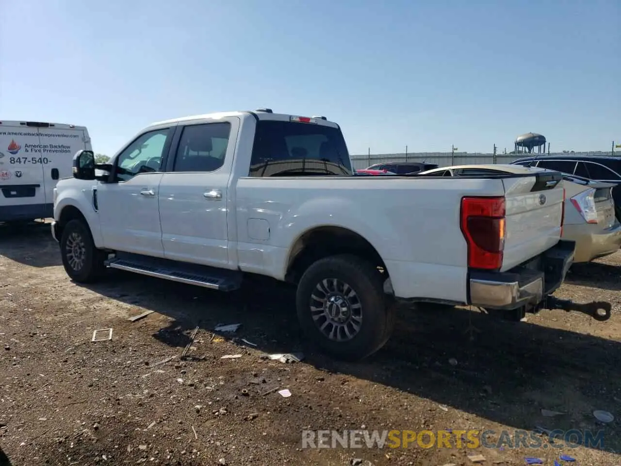 2 fotografías del automóvil dañado 1FT7W2BN4LEE02886 FORD F250 2020