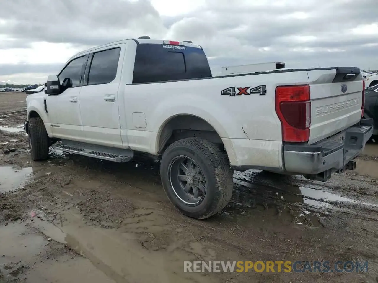 2 fotografías del automóvil dañado 1FT7W2BT2LED04826 FORD F250 2020