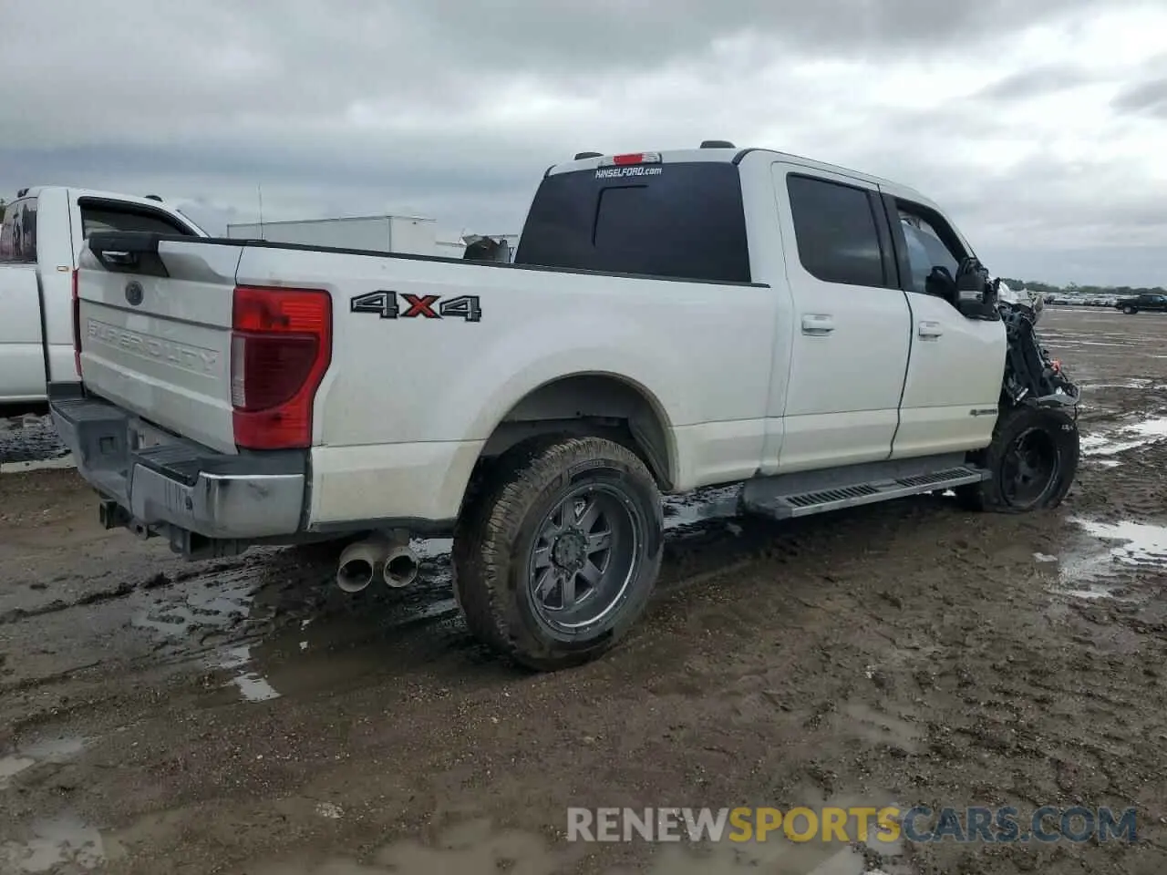 3 fotografías del automóvil dañado 1FT7W2BT2LED04826 FORD F250 2020