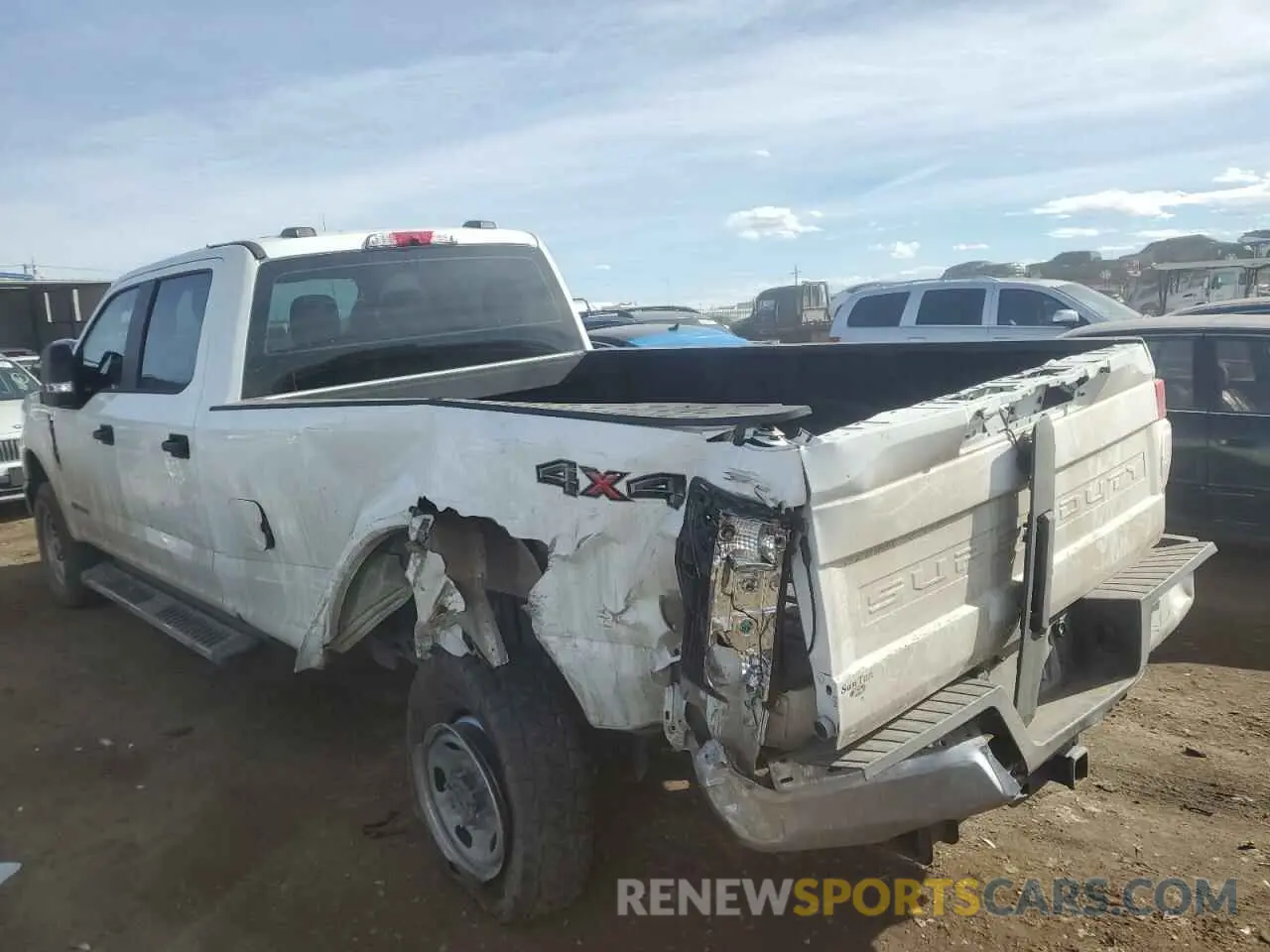 2 fotografías del automóvil dañado 1FT7W2BT7LEE34178 FORD F250 2020