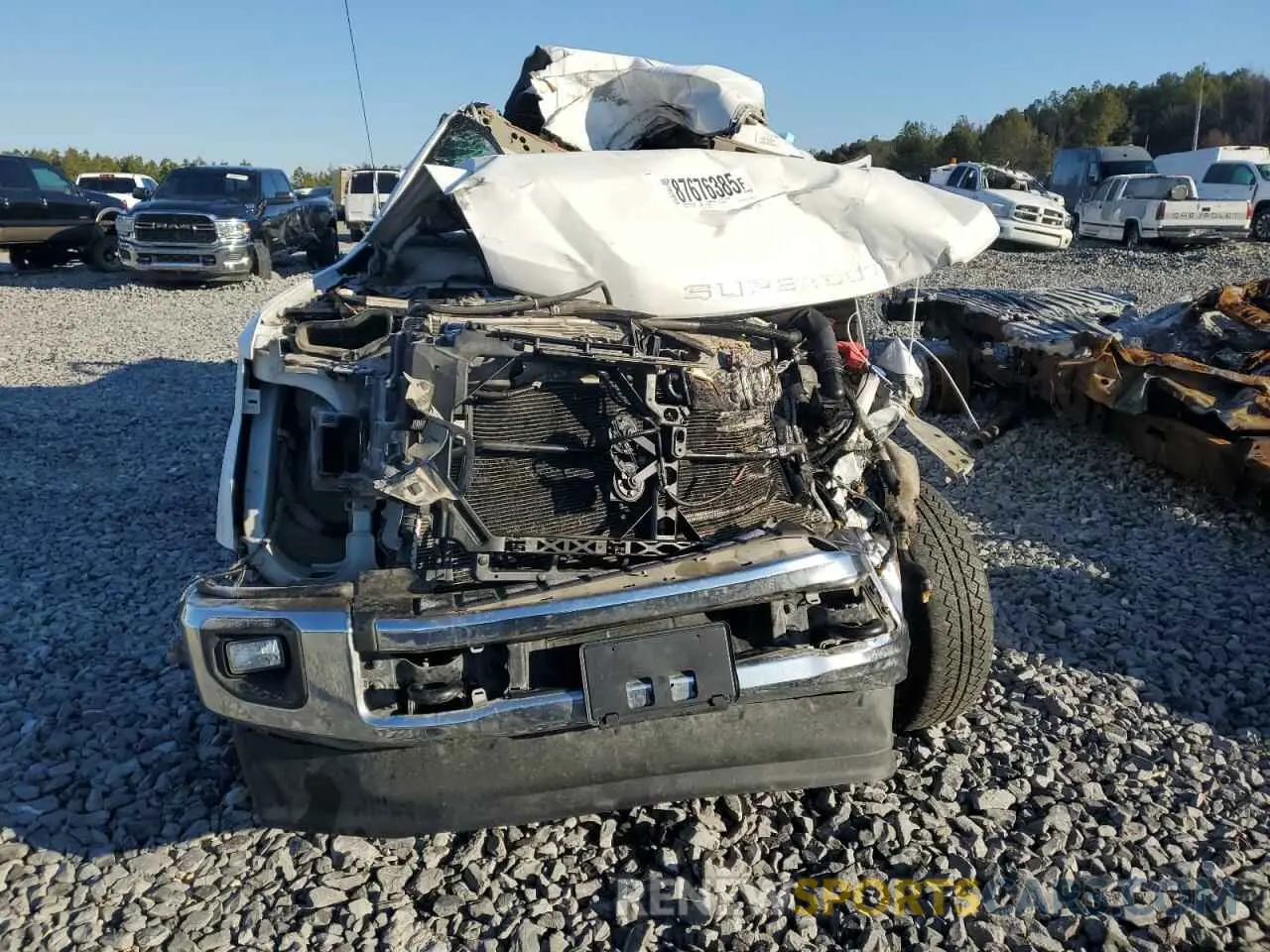 5 fotografías del automóvil dañado 1FT7W2BT8LEC92620 FORD F250 2020
