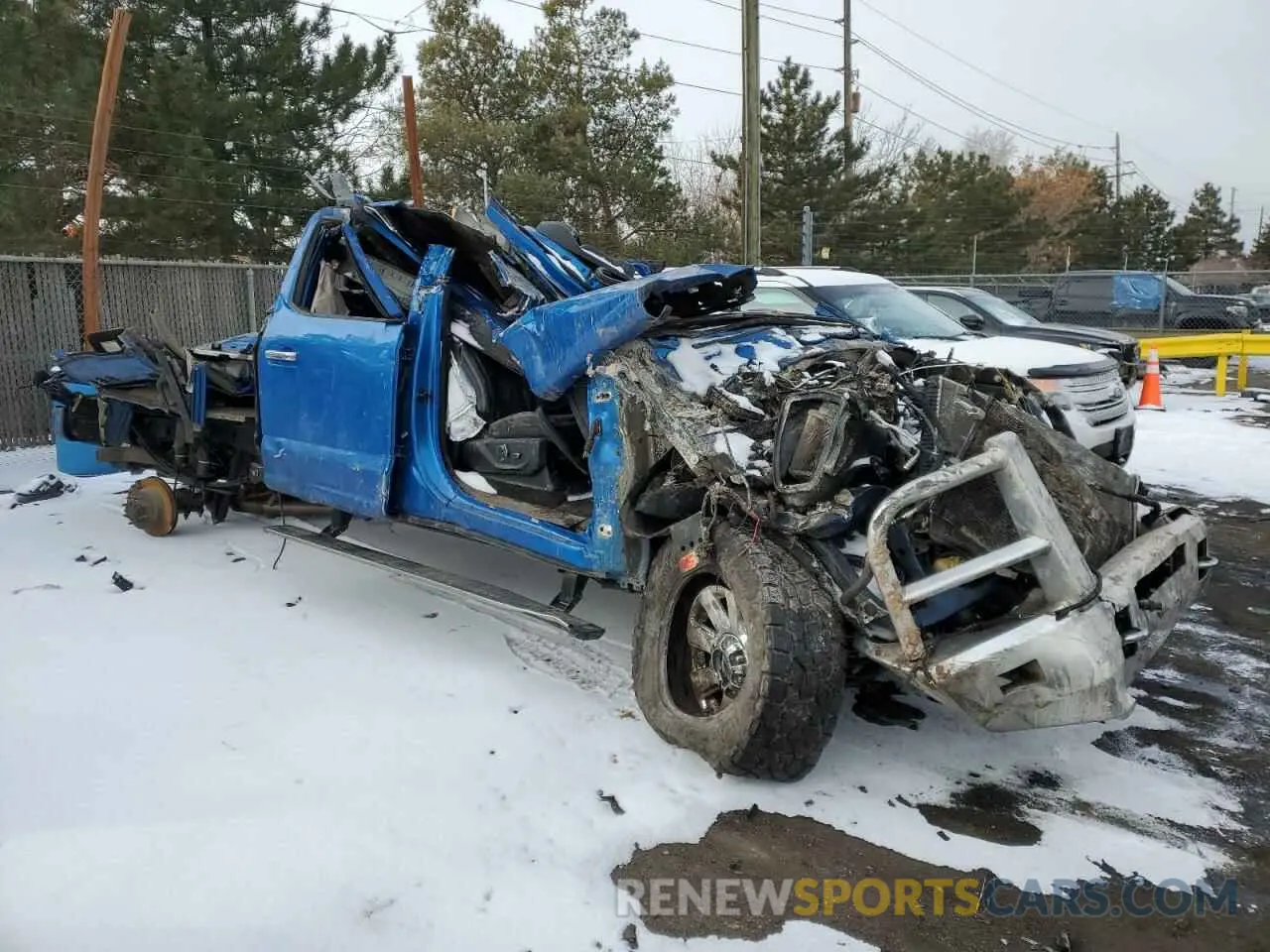 4 fotografías del automóvil dañado 1FT7W2BT9LEE39544 FORD F250 2020
