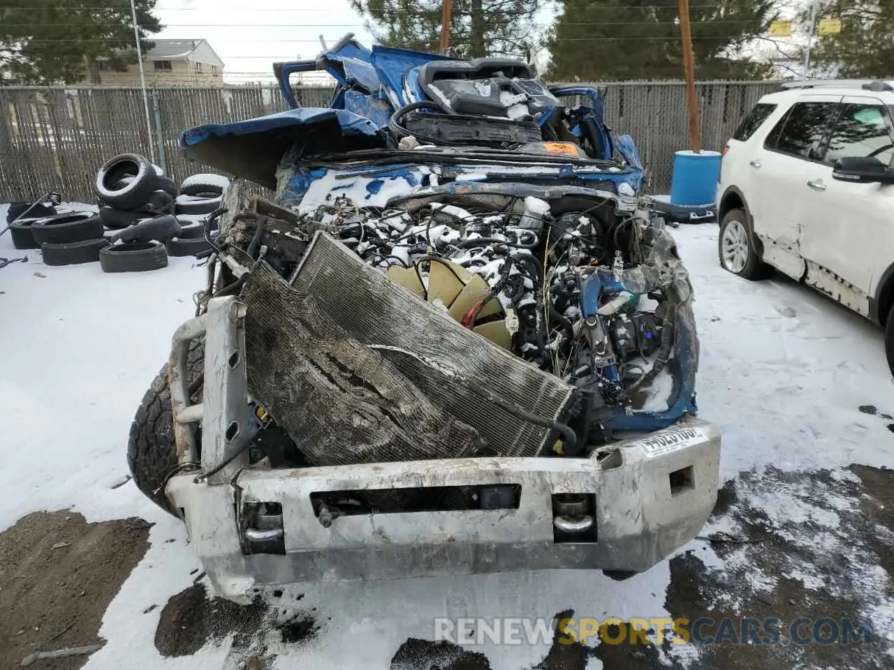 5 fotografías del automóvil dañado 1FT7W2BT9LEE39544 FORD F250 2020