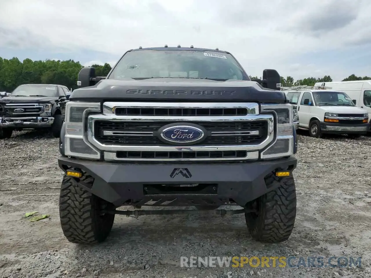 5 fotografías del automóvil dañado 1FT8W2BT1LEE53796 FORD F250 2020