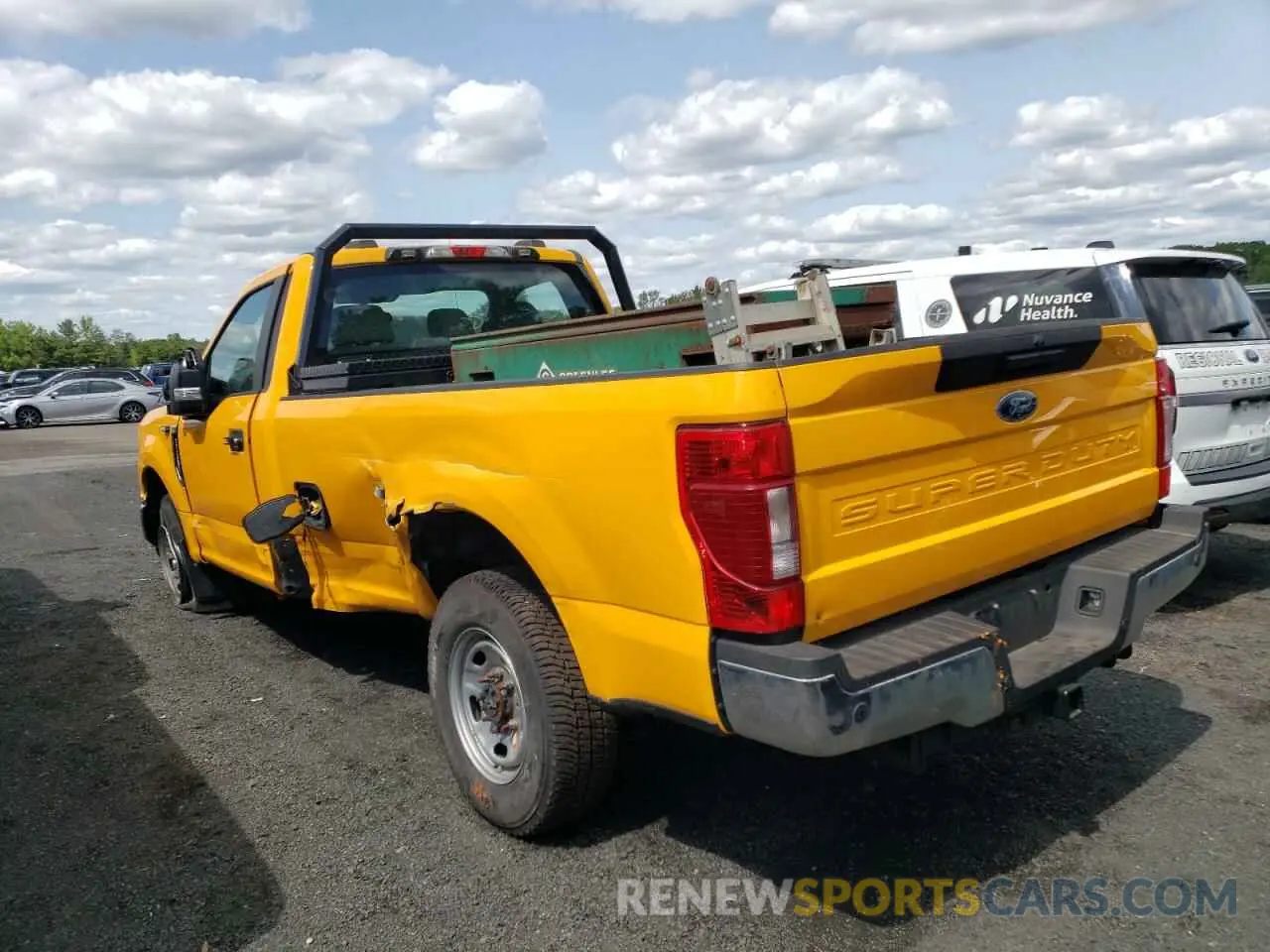2 fotografías del automóvil dañado 1FTBF2A68LEC33248 FORD F250 2020