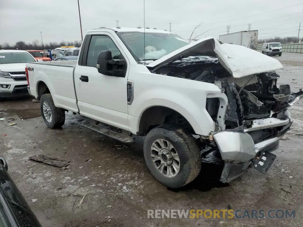 4 fotografías del automóvil dañado 1FTBF2B61LEC99851 FORD F250 2020